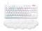 Teclado Mecánico Gamer Logitech G713, Incluye Reposamuñecas, RGB, USB, Color Blanco. (Versión en inglés)