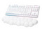 Teclado Mecánico Gamer Logitech G715 Linear, inalámbrico, Incluye reposamanos, RGB, Bluetooth, Color Blanco. (Versión en Inglés)