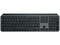 Teclado Logitech MX KEYS S, Inalámbrico, Recargable, Iluminación Inteligente, Color Negro.