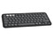Teclado Inalámbrico Logitech Pebble Keys 2 K380s, Bluetooth, Easy-Switch, Color Negro.