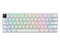 Teclado Gamer Logitech PRO X60, Iluminación RGB, Bluetooth. Color Blanco (Versión Inglés)
