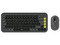 Kit Logitech POP Icon, Teclado y Mouse, Inalámbrico, Bluetooth, Grafito.