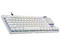 Teclado Gamer Logitech G PRO X TKL RAPID, Switch Analógicos, USB. Color Blanco. (Versión en Inglés)