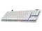 Teclado Logitech Gamer PRO X TKL Rapid, Mecánico, LED RGB, Magnéticos Analógicos, Alámbrico USB y Bluetooth.