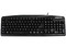 Teclado Manhattan, USB. Color Negro