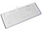 Teclado Manhattan Advanced Multimedia con dos puertos USB. Color Blanco