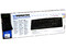 Teclado Manhattan Multimedia, USB. Color Negro