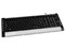 Teclado Manhattan Slim Multimedia, USB. Color Negro/Plateado