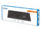 Teclado Manhattan 179324, USB, Versión en Español. Color Negro.