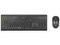 Kit de Teclado y Ratón Manhattan MWK7350 Inalámbrico RF 2.4GHz, Teclado de 104 Teclas Membrana, Ratón Óptico 1200dpi con 3 Botones, USB Tipo A, Color Negro.