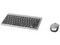 Kit de Teclado y Ratón Manhattan MWK4095 Inalámbrico RF 2.4GHz, Teclado Membrana de 79 Teclas, Ratón Óptico 1200dpi con 3 Botones, USB Tipo A, Color Negro y Plata.