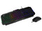Kit Teclado Y Mouse MSI Forge GK100, Alámbrico, Retroiluminación RGB, DPI Ajustable Hasta 6400.