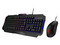 Kit de Teclado y Mouse MSI FORGE GK100, USB. Color Negro, iluminación RGB. (Versión en Inglés).