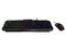 Kit de Teclado y Mouse MSI FORGE GK100, USB. Color Negro, iluminación RGB. (Versión en Inglés).