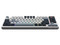 Teclado Mecánico MSI FORGE GK600 TKL, Conectividad Inalámbrica, Iluminación RGB, Diseño Compacto 65, Azul.