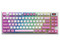 Teclado Gamer MSI Forge GK600 TKL, Wireless, Inalámbrico, USB-C 2.0, Bluetooth, LCD, Mecánico, RGB, Color Blanco.