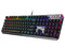 Teclado Gamer MSI Strike 600 Silent, Alámbrico, RGB, Switches Mecánicos Kailh Midnight Pro Silent Tactile, Chasis De Aluminio. Ingles, Color Negro