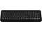 Teclado Inalámbrico Microsoft Wireless 800, USB, Color Negro