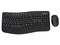 Teclado y Mouse Inalámbricos Microsoft Wireless Comfort Desktop 5000, USB, Color Negro