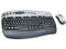Paquete Microsoft de Teclado y Mouse Optico Inalámbricos