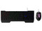 Teclado y Mouse Naceb Fallen NA-0951 con Iluminación LED, USB. Color Negro.