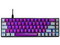 Teclado Mecánico Naceb NA-0963M de 60%, USB. Color Morado/Gris