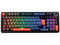 Teclado Gamer NACEB Python NA-0972G, QWERTY, Switch Café, USB, RGB. Color Gris.