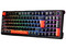 Teclado Gamer NACEB Python NA-0972N, QWERTY, Switch Café, USB, RGB. Color Negro.