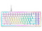 Teclado Mecánico Gamer NZXT Function Elite, Iluminación RGB, Cable de 2M, USB-C, Color Blanco.
