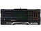 Teclado Gamer Nextep  Dragon War Gladiator, Iluminación RGB. Color Negro. (Versión en Inglés)