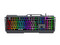 Kit Gamer Nextep Teclado RGB de Membrana Con Soporte Para Celular, Mouse RGB y Mouse Pad de 230 x 200 mm, Color Negro.