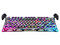 Teclado Gamer GravaStar Mercury V75 Pro, Teclas con Efecto Magnético, Retroiluminado RGB, USB Tipo C. Color Negro Grafiti. (Versión en Ingles).