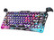 Teclado Gamer GravaStar Mercury V75 Pro, Teclas con Efecto Magnético, Retroiluminado RGB, USB Tipo C. Color Negro Grafiti. (Versión en Ingles).
