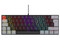 Teclado Mecánico Gamer Ocelot Techno 60%, USB, RGB. Color Negro/Gris.