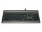Teclado Perfectchoice Multimedia con puertos de Audio y USB. Color Negro/Gris Oscuro. USB