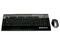 Teclado y Mouse Inalámbrico Recargable Perfectchoice, USB. Color Plateado/Negro