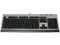 Teclado Perfectchoice Multimedia UP Combo, USB y PS/2. Color Negro/Plateado