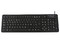 Teclado Perfect Choice Flexible Multimedia, USB/PS/2. Color Negro