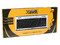 Teclado Perfect Choice Multimedia Aluminium, USB. Color Negro/Plateado