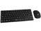 Teclado Compacto y Mouse Inalámbricos Perfect Choice, USB.