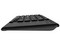 Teclado multimedia inalámbrico Perfect Choice con Touchpad integrado, Color Negro (Versión Español).