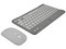 Kit Teclado y Mouse Inalámbricos Perfect Choice Genova PC-201250, Bluetooth. Color Negro.
