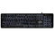 Teclado Perfect Choice PC-201304, Iluminación en Teclas para Oficina, Retroiluminación en Color Blacklight.