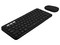 Kik Perfect Choice, Teclado y mouse inalámbrico ergonómico, Froyo, 1000 dpi, color negro.