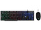 Kit Phoenix Teclado y Mouse Gamer Yeyian, RGB,  USB. Color Negro.
