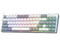 Teclado Mecánico Compacto Redragon Pollux K628, RGB, USB Tipo C. Color Blanco. (Versión en Inglés)