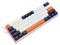 Teclado Gamer Redragon Fidd K683, Iluminación RGB, USB, Switch Magnético. Color Blanco. (Versión en Inglés).