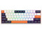 Teclado Gamer Redragon Fidd K683, Iluminación RGB, USB, Switch Magnético. Color Blanco. (Versión en Inglés).