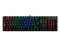 Teclado Mécanico Redragon MITRA K551RGB, Switch Red, Alámbrico. Color Negro