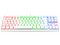 Teclado Mecánico Gamer Redragon Kumara K552W RGB, USB, Español. Color Blanco.